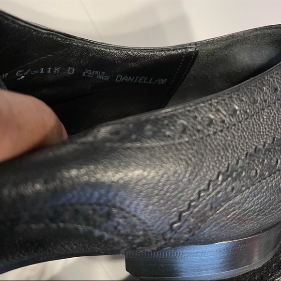 NWOB BALLY Dress Shoes Daniell Black Sz 11 1/2 D - Picture 5 of 10